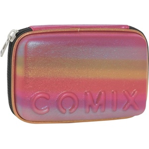  Ученически несесер със съдържание comix rainbow fuchsia 2024 (71563fu)