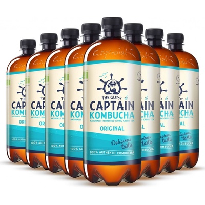 Captain kombucha Original 8 x 1 l