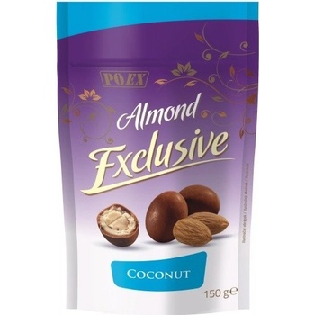 POEX Almond mandle v kokosu a mléčné čokoládě 150 g