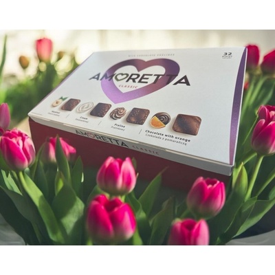 Amoretta pralinky v čokoládě Classic 215 g