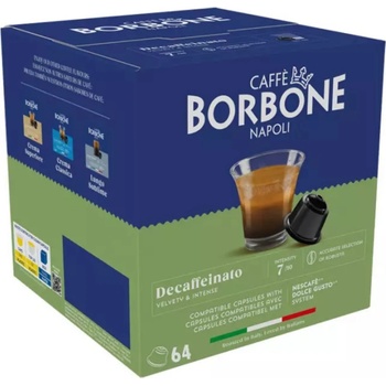 Caffè Borbone Decaf безкофеинови капсули за Dolce Gusto 16 бр