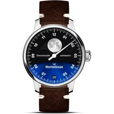 MeisterSinger ST982 - Tmavohnedý kožený remienok