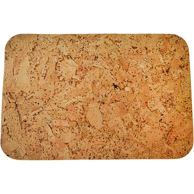 MAT prestieranie obdélník oblé rohy 36x25cm korek 6ks
