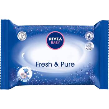 Image 1 of Nivea Baby Кърпички Fresh & Pure с лек лосион - пакет Почистващи кърпички унисекс