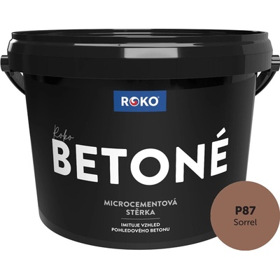 Rokospol Roko Betoné dekorativní stěrka P87 Sorrel 7 kg