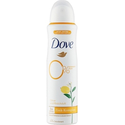 Dove Citrus a Broskyňa deospray 150 ml
