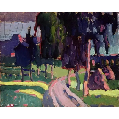 Obrazy - Kandinsky, Wassily: Léto v Murnau - reprodukce obrazu