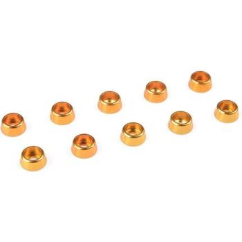 Revtec Подложка за цилиндрична глава M2.5/7mm алуминий злато (10)