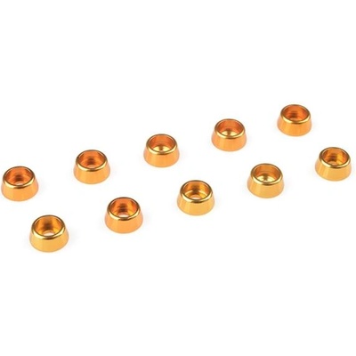 Revtec Подложка за цилиндрична глава M2.5/7mm алуминий злато (10)