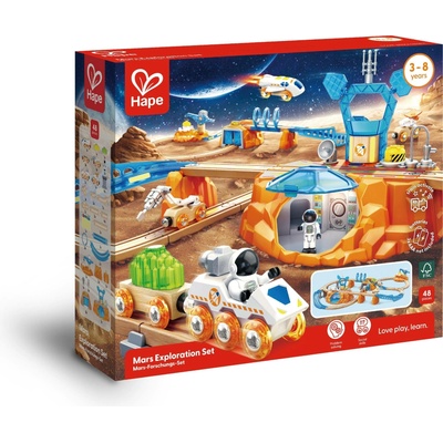 Hape Vláčkodráha Sada Průzkum Marsu