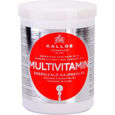Kallos Multivitamin енергизираща маска за коса 1000ml