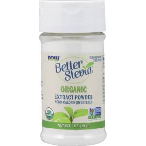 NOW Better Stevia® Extract Powder | Organic [28 грама]