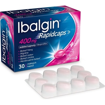 Ibalgin Rapidcaps mäkké kapsuly 400 mg cps.mol.30 x 400 mg