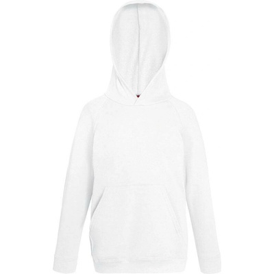 F.O.L. Kids Lightweight Hooded Sweat biela