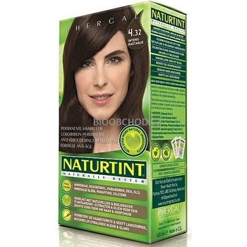 Naturtint barva na vlasy 4.32 Intenzivní kaštanová 165 ml