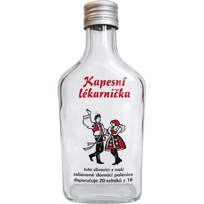 Placatka 0,2 kroje, s hliníkovým uzávěrem