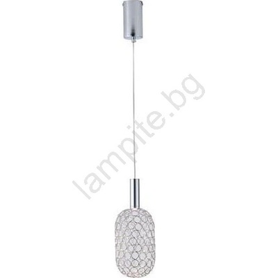 EUROLAMP Led Пендел perforato led/6, 3w/230v 3000k лъскав хром Ø 13 см (eu0260)