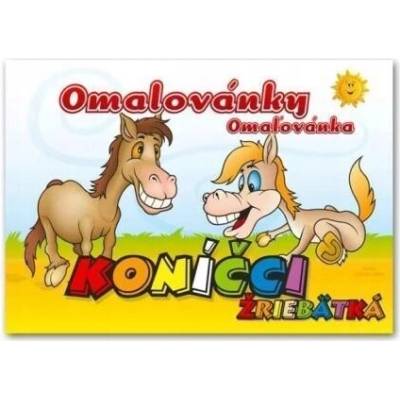 Omaľovánka MFP A5 koníky