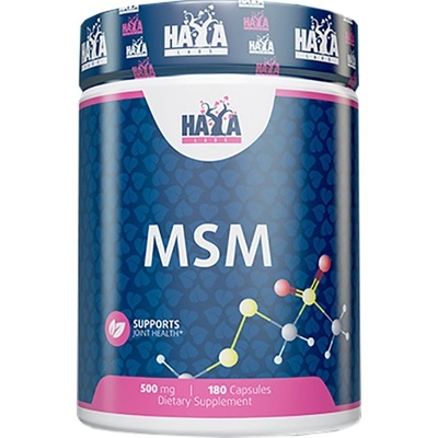 Haya Labs MSM 500 mg [180 капсули]