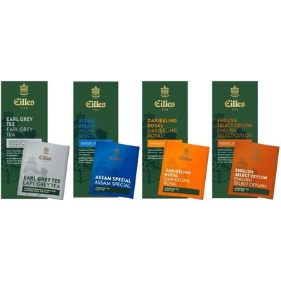 Eilles Tea Deluxe balíček černých čajů mix černých čajů 4 x 25 sáčků