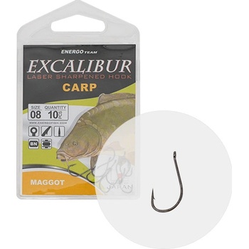 EXCALIBUR CARP MAGGOT veľ.10 10 ks