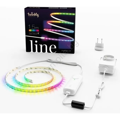 Twinkly TWL100STW-WEU - LED RGB Димируема лента LINE 100xLED 1, 5 м Wi-Fi (TW0028)