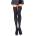 Leg avenue - leg avenue hosiery Leg avenue black nylon thigh highs with black bow plus size