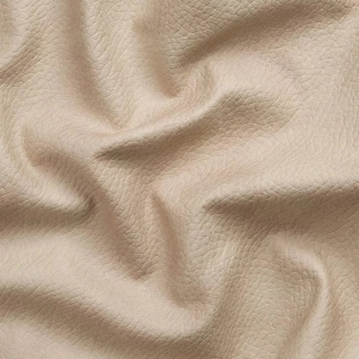 Ekokoža Largo Beige, poťahová látka na podklade, hrubá, metráž