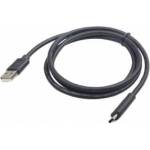 Gembird cable usb 2.0 a usb tipo c 1.80m negro ccp-usb2-amcm-6