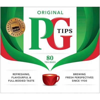 PG Tips Anglický expresný čaj 80 ks 232 g