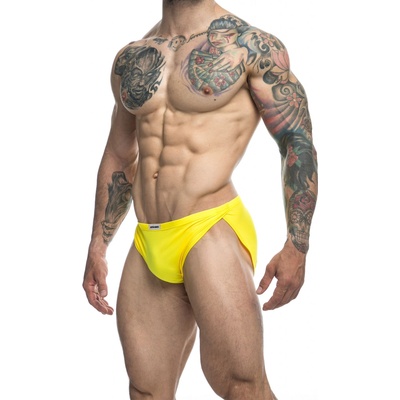 Justin+Simon Runnig Short Yellow
