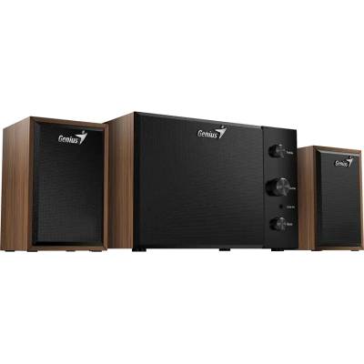 Genius SW-2.1 350 BK, 15W RMS, 2.1 Аудио система (GENIUS-SW-2.1-350-BK)