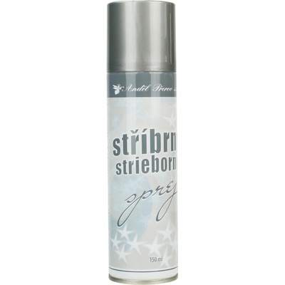 Dekorační sprej 150ml, stříbrný
