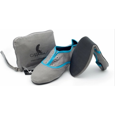 CatMotion skladacie balerínky do kabelky Strand Blue
