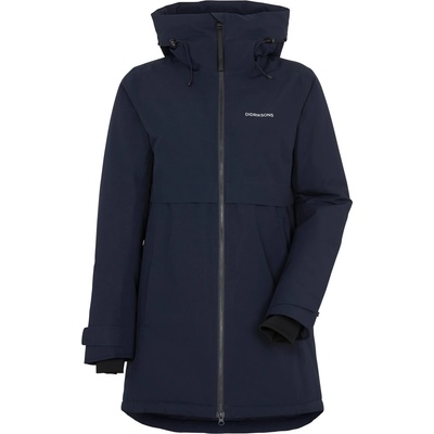 Didriksons Дамско палто Didriksons Women's Helle Parka 6 Coat - Dark Night Blue - размер 34 (EU) (102-5010-0212)