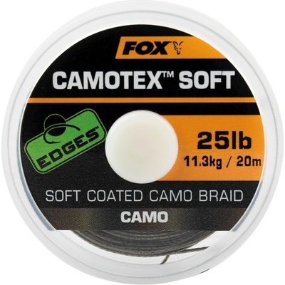 Fox šňůra Edges Camotex Soft 20m 25lb