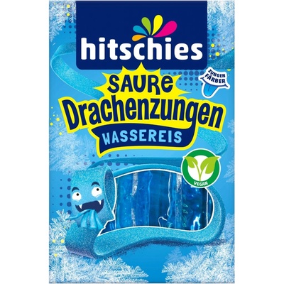 Hitschler Hitschies Kyselé dračí jazýčky zmrzliny k domácímu zmrazení modrá edice 400 ml