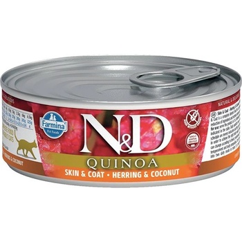 N&D Quinoa herring & coconut 80 g