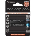 Panasonic Батерии Panasonic Eneloop Pro (9719105), AAA, 930mAh, 1.2V, Ni-MH, 2 бр