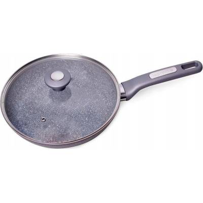 Kamille Tradiční pánev granitová pánev s poklicí 22 cm granit