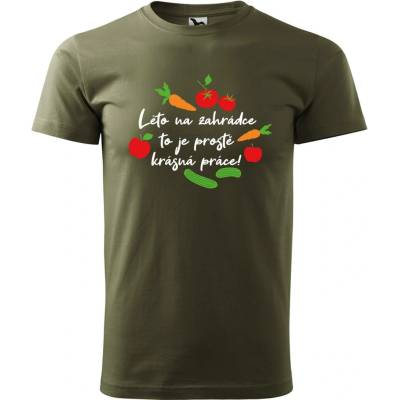Hobbytriko tričko Léto na zahrádce Military – Hledejceny.cz