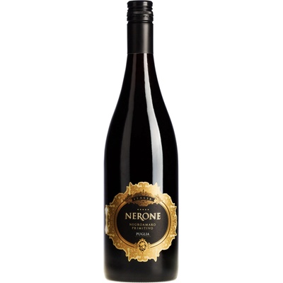 Globus Wine Nerone Primitivo-Negroamaro červené 13% 0,75 l (čistá fľaša)