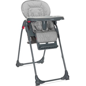 Lorelli СТОЛ ЗА ХРАНЕНЕ dulce grey leather (10100452506) - bebetabg