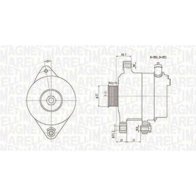 generátor MAGNETI MARELLI 063731949010