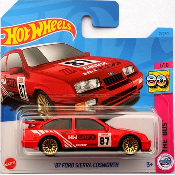 Hot Wheels 87 Ford Sierra Cosworth Red