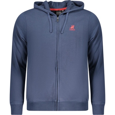 U. s. grand polo Мъжки суитшърт с цип us grand polo, Размер m, Цвят Синьо (au02655_bl1navy)