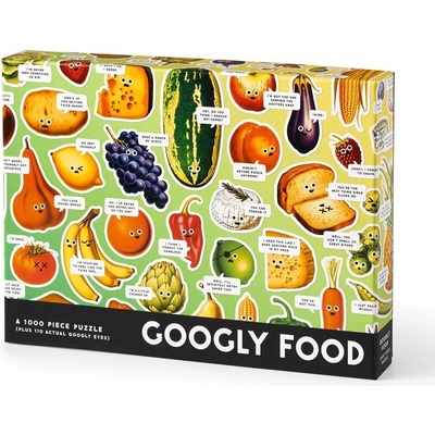 Galison Googly Food 1000 dílků