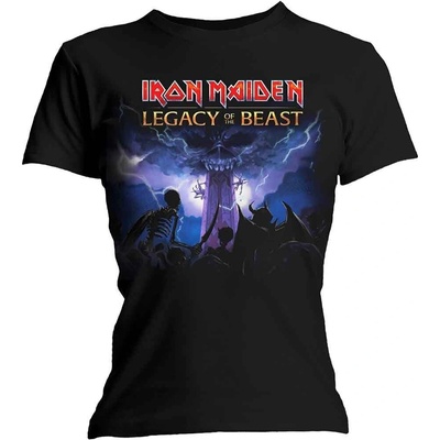Iron Maiden Legacy Army (Skinny Fit) Black L Дамски Риза (IMTEE58LB03)