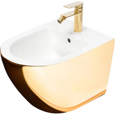 Rea Биде Rea Carlo Mini Gold White (REA-C2288)