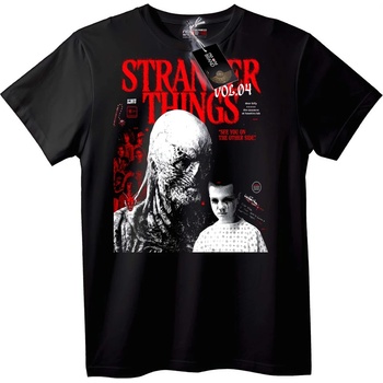 NOONEBRAND Тениска Stranger Things Том 04 - L, White